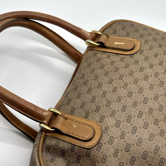 Gucci Handbag Vintage Micro Interlocking GG with COA - Picture 14 of 16